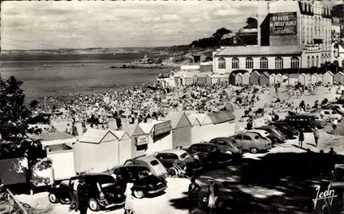 Ak Tréboul Douarnenez Finistère, La Plage des Sables-Blancs