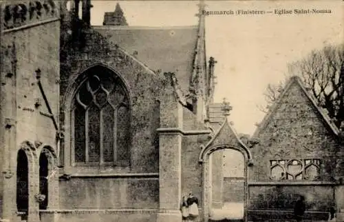 Ak Penmarch Finistère, Kirche Saint-Nonna