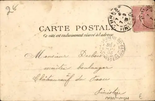 Ak Saint-Pierre Martinique, Eine Plantage in der Umgebung