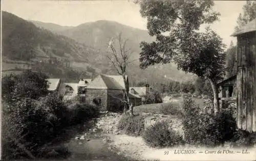 Ak Luchon Haute Garonne, Cours de l'One