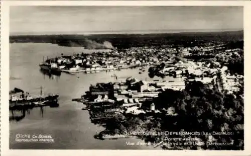 Ak Pointe à Pitre Guadeloupe, Panorama, Fabrik Darboussien