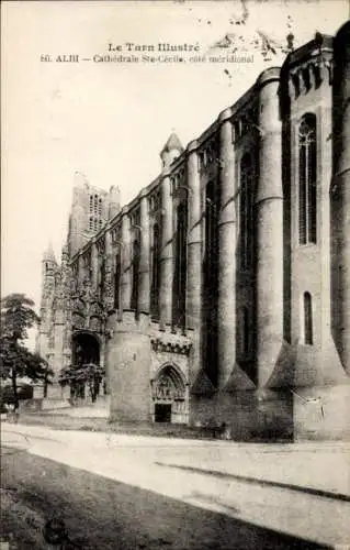 Ak Albi Tarn, Kathedrale St. Cecile, Cote meridional