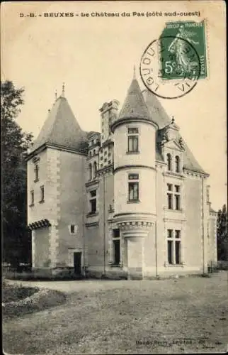 Ak Beuxes Vienne, Le Chateau du Pas, cote sud-ouest