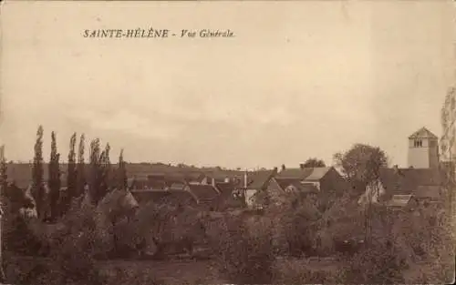 Ak Sainte Hélène Saône et Loire, Panorama