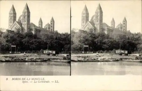 Stereo Ak Speyer am Rhein, Dom