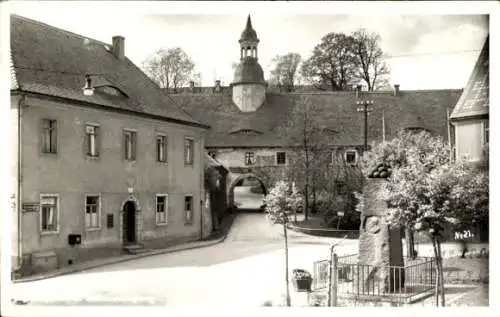 Foto Ak Königsbrück in der Oberlausitz, Denkmal, Tor, Turm