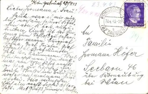 Foto Ak Königsbrück in der Oberlausitz, Denkmal, Tor, Turm