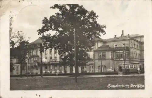 Ak Kreischa im Erzgebirge, Sanatorium