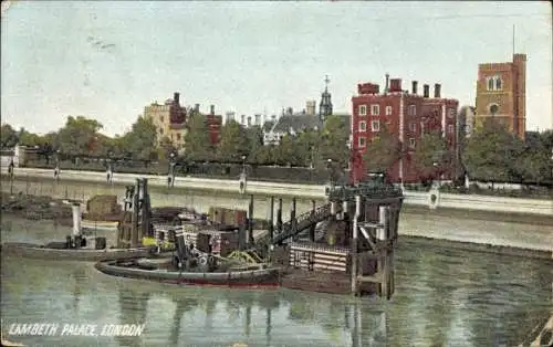 Ak Streatham Lambeth London England, Lambeth Palace