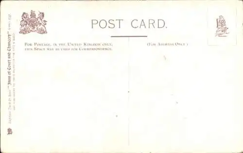 Künstler Ak Flower, Charles, London City England, Cliffords Inn, Hall