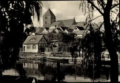 Ak Plau am See Mecklenburg, An der Elde, Bootsanleger