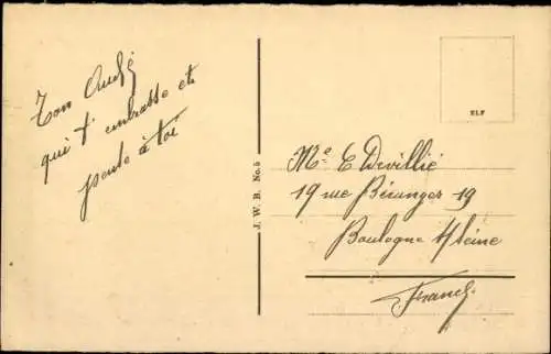 Ak Wiesbaden in Hessen, Theaterfoyer