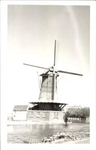 Foto Niederlande, Windmühle, Fluss