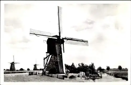 Ak Kinderdijk Molenwaard Südholland Niederlande, Molen