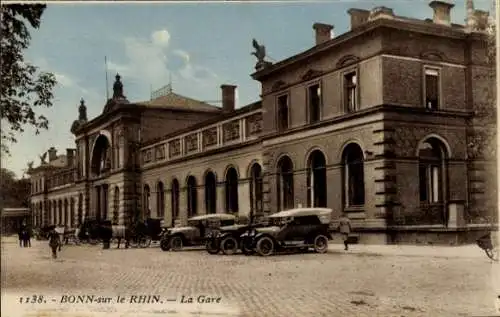 Ak Bonn in Nordrhein Westfalen, Bahnhof