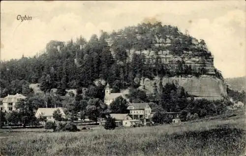 Ak Oybin in der Oberlausitz, Panorama