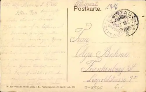 Ak Oybin in der Oberlausitz, Panorama