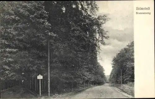 Ak Helmstedt in Niedersachsen, Brunnenweg