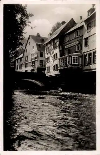 Ak Monschau Montjoie in der Eifel, An der Rur