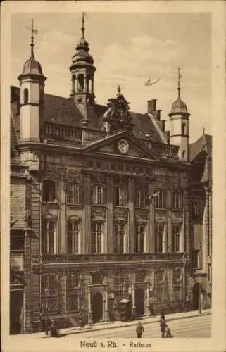 Ak Neuss am Rhein, Rathaus