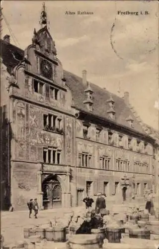 Ak Freiburg im Breisgau, Altes Rathaus