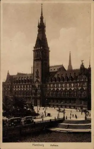 Ak Hamburg Mitte Altstadt, Rathaus