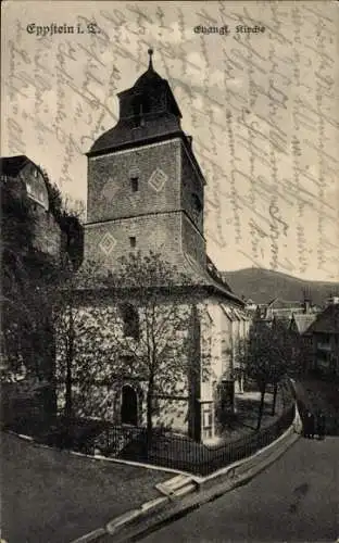 Ak Eppstein im Taunus, Evangelische Kirche