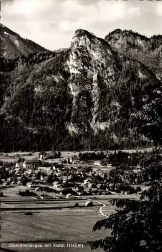 Ak Oberammergau in Oberbayern, Panorama, Kofel