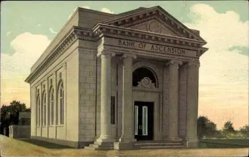 Ak Donaldsonville Louisiana USA, Bank Of Ascension
