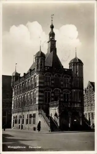 Ak Deventer Overijssel Niederlande, Waaggebouw