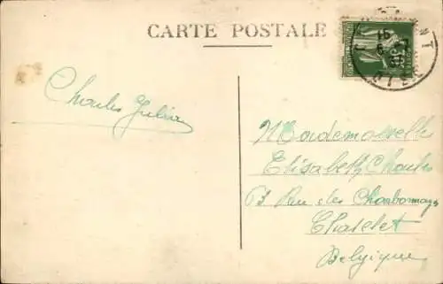 Ak Clermont Oise, Asile, Pavillon du Pensionnat des Femmes