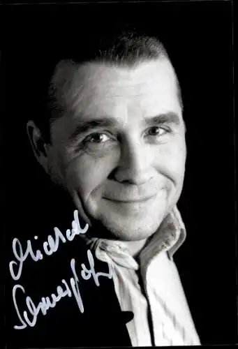 Ak Schauspieler Michael Schweighöfer, Portrait, Autogramm