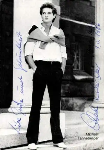 Ak Schauspieler Michael Tanneberger, Portrait, Autogramm