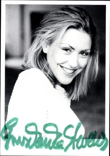 Ak Schauspielerin Gruschenka Stevens, Portrait, Autogramm