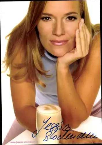 Ak Schauspielerin Jessica Stockmann, Portrait, Autogramm