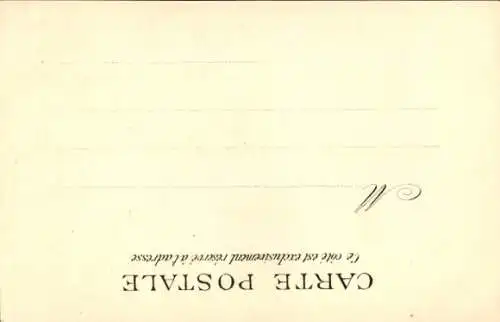 Künstler Ak Jobbé-Duval, Flirtende Reiter