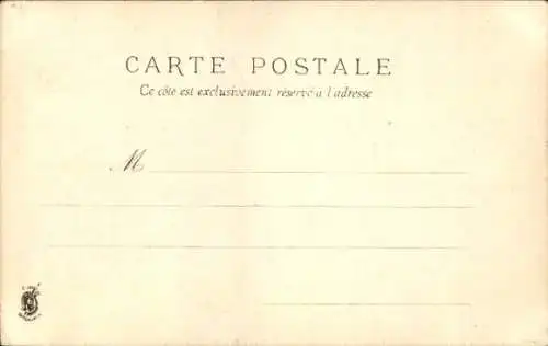 Künstler Ak Modeles d'Artistes, Frau steht einem Maler Modell