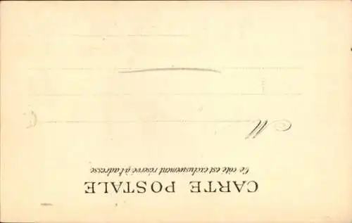 Jugendstil Künstler Ak Jobbe Duval, Souper fin