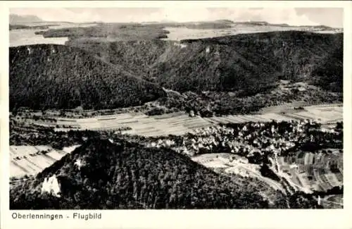Ak Oberlenningen Lenningen in Württemberg, Fliegeraufnahme