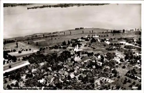 Ak Horn Gaienhofen am Bodensee, Untersee, Insel Reichenau