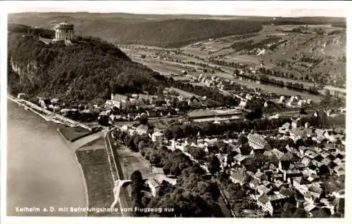 Ak Kelheim an der Donau Niederbayern, Fliegeraufnahme