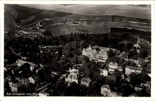 Ak Bad Kreuznach in Rheinland Pfalz, Fliegeraufnahme