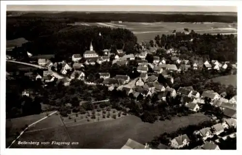 Ak Bellenberg in Schwaben, Fliegeraufnahme