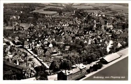 Ak Backnang in Württemberg, Fliegeraufnahme