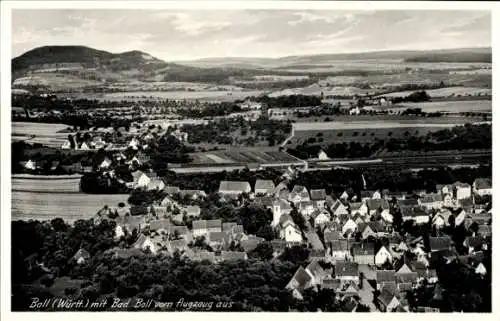 Ak Bad Boll in Württemberg, Fliegeraufnahme