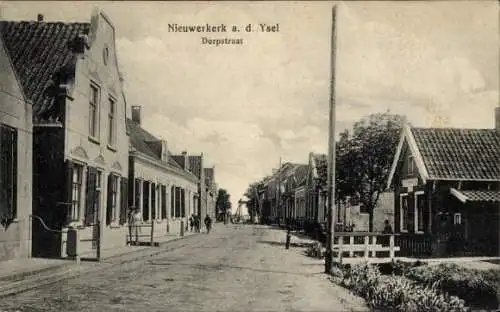 Ak Nieuwerkerk aan den IJssel Südholland, Dorpstraat