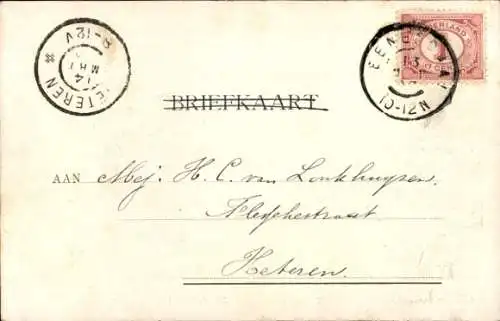 Ak Veenendaal Utrecht Niederlande, 7. März 1903, Zusammensetzung der Ehrengarde