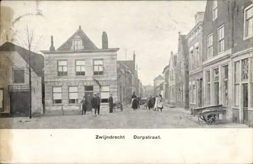 Ak Zwijndrecht Südholland Niederlande, Dorpstraat