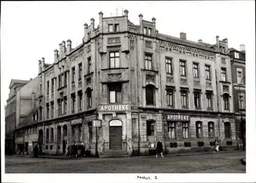 Foto Zwickau in Sachsen, Straße, Geschäfte, Apotheke