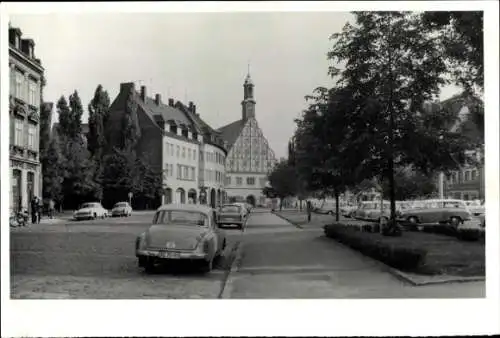 Foto Zwickau in Sachsen, Straße, Autos, Parkplatz